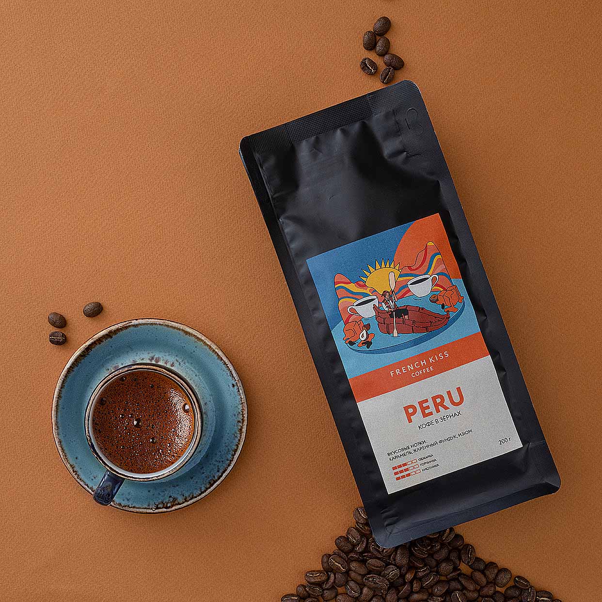 Кофе в зернах «Перу кофе в зернах                                »