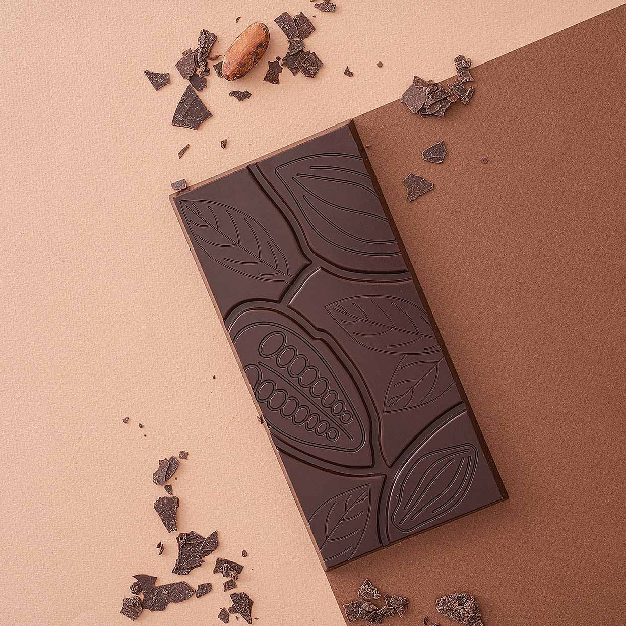 Шоколадная плитка «Горький шоколад                         »