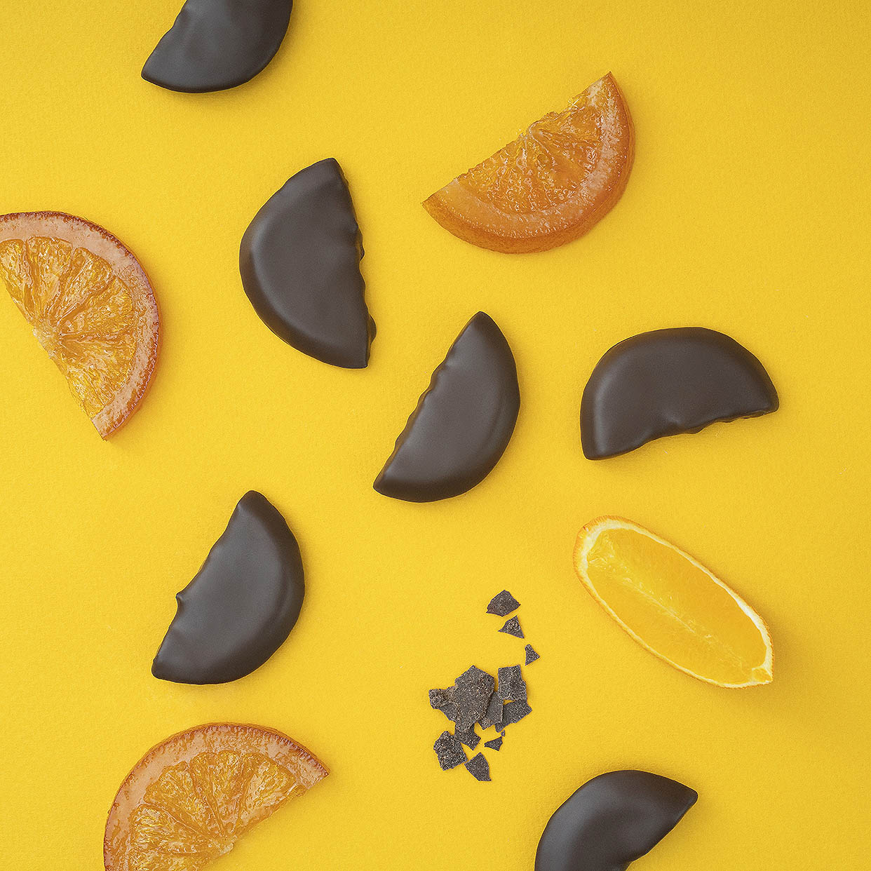 Фрукты в шоколаде «Апельсиновые дольки»
