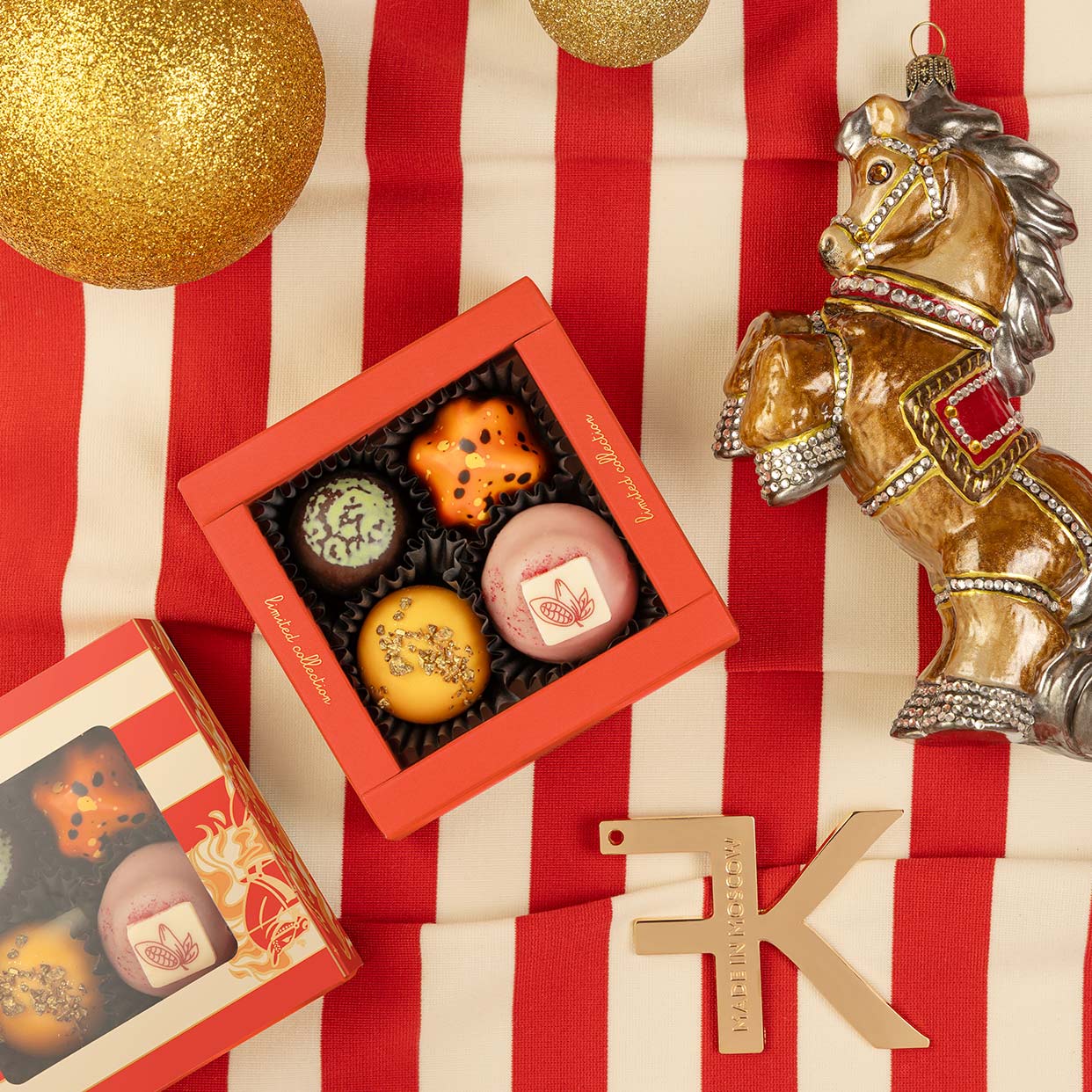 Шоколадный набор «Зимние горки »