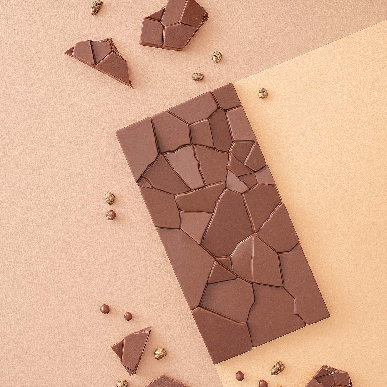Шоколадная плитка «Молочный шоколад»